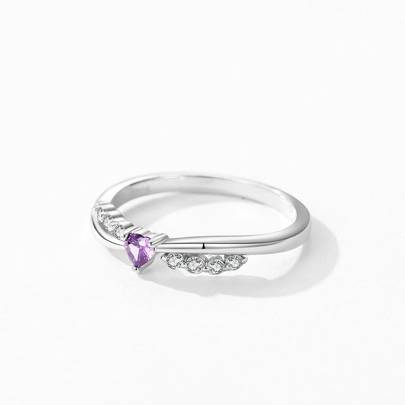 Purple Heart Ring