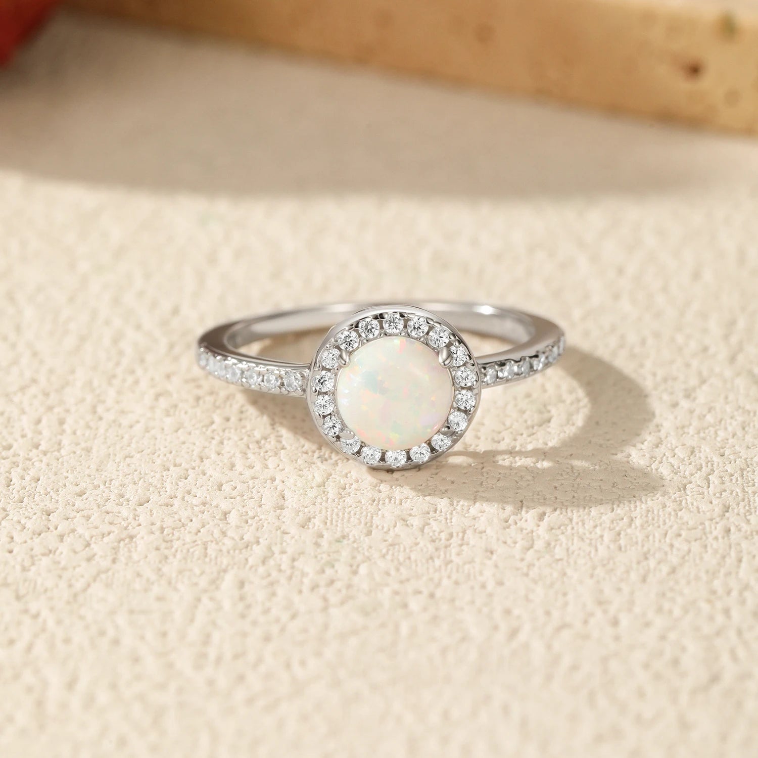 Opal Glow Ring