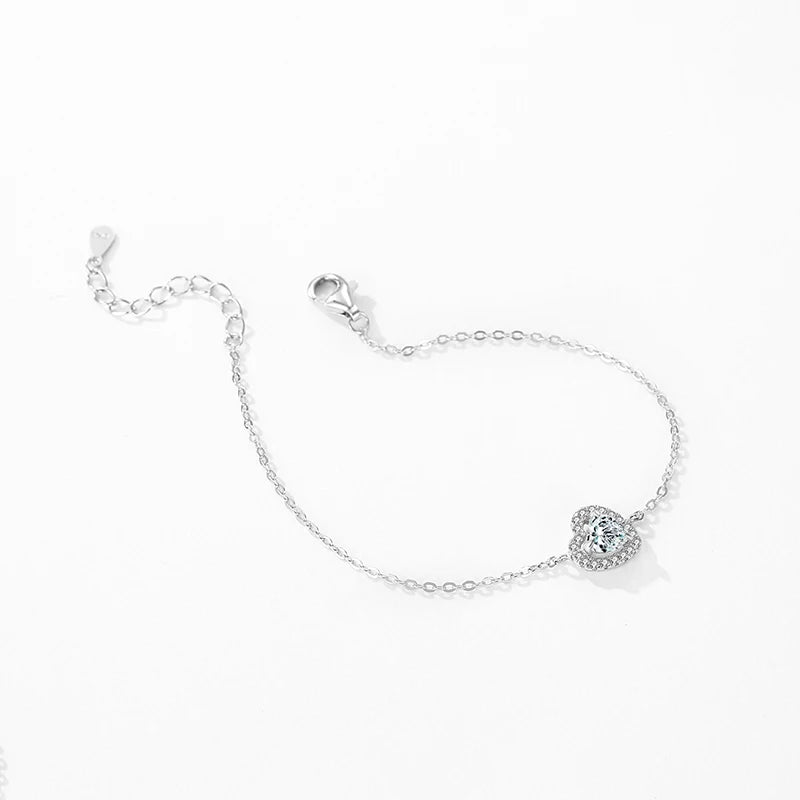 Heart Crystal Bracelet
