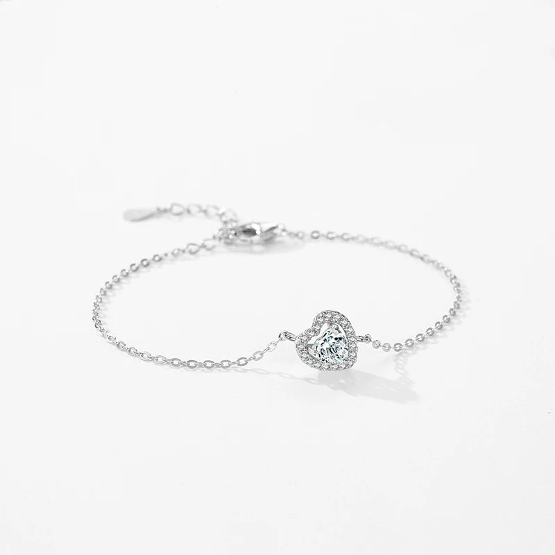 Heart Crystal Bracelet