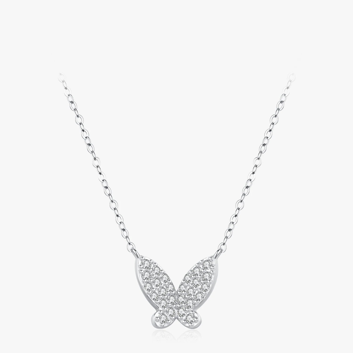 Crystal Butterfly Necklace
