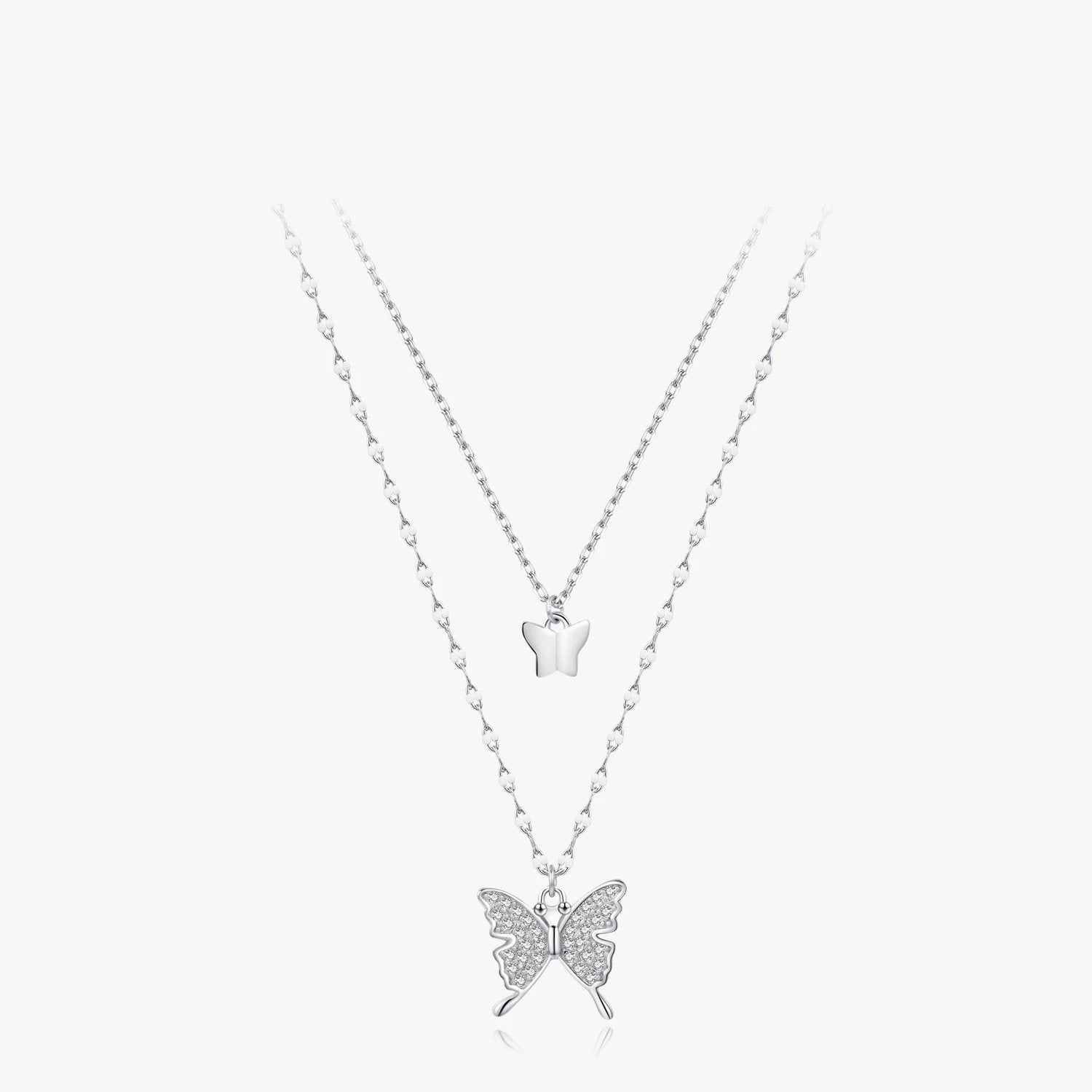 Butterfly Duo Necklace