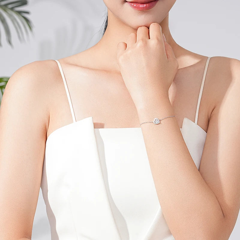 Heart Crystal Bracelet