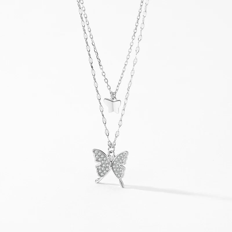 Butterfly Duo Necklace