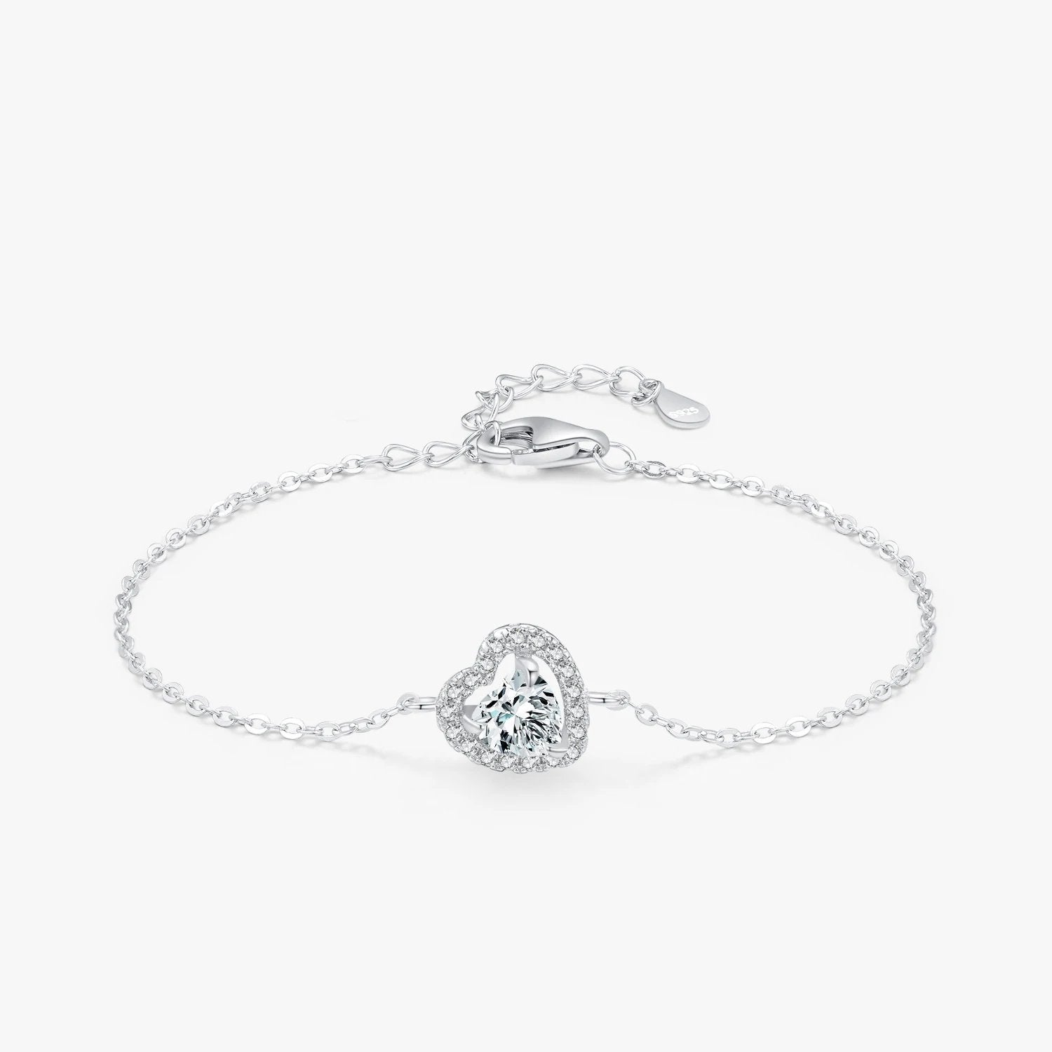 Heart Crystal Bracelet