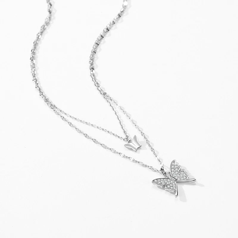 Butterfly Duo Necklace