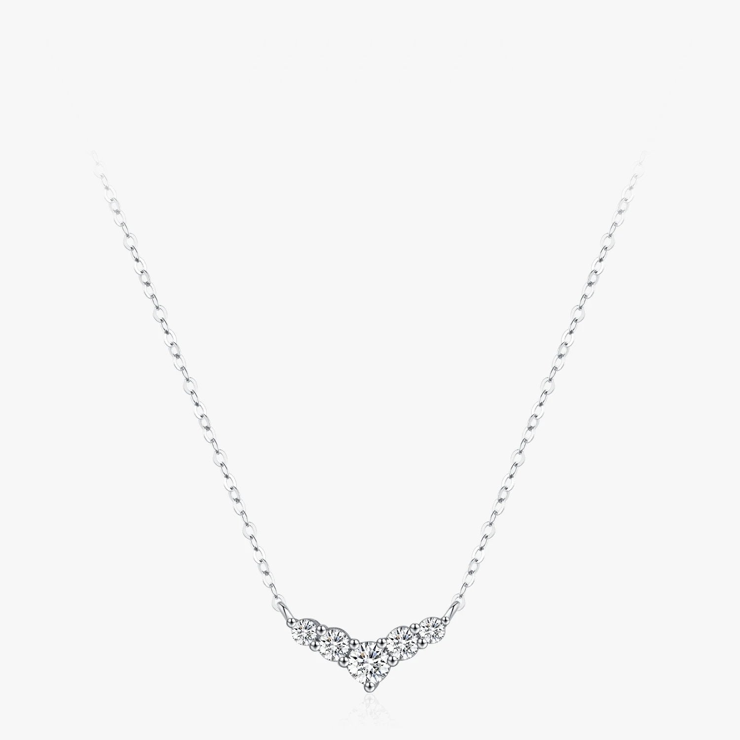 Crystal V Necklace